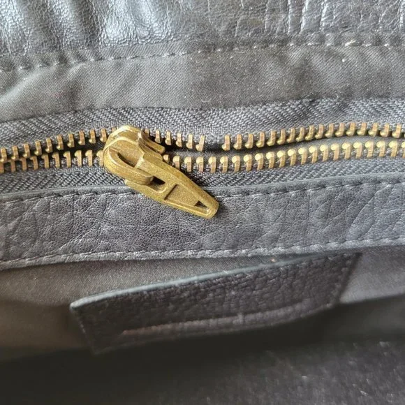 ALEXANDER WANG Lia Black Leather Studded Flap Messenger Bag